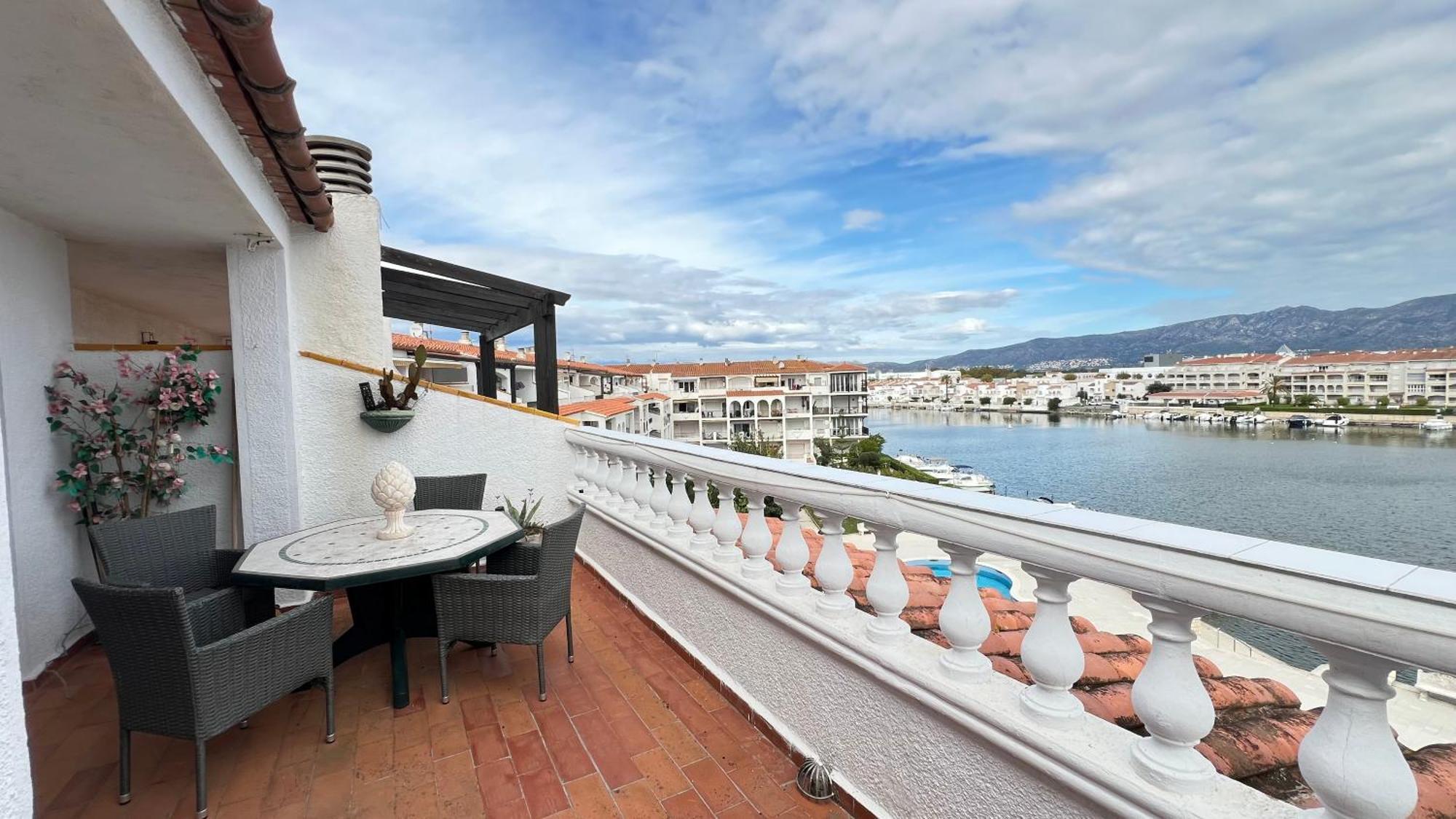 Apartamento Gran Lago Con Vistas Al Canal Empuriabrava Exterior foto