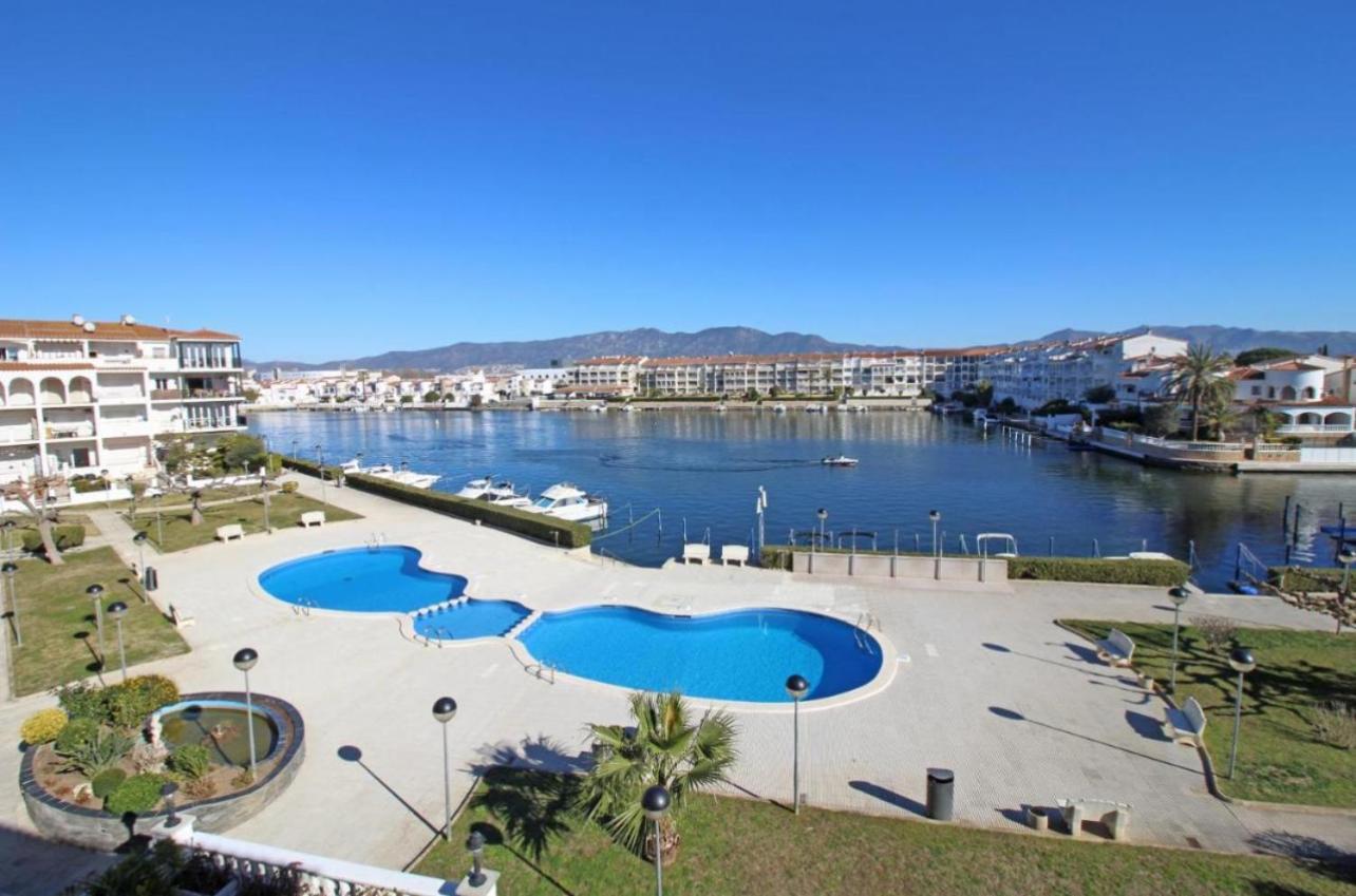 Apartamento Gran Lago Con Vistas Al Canal Empuriabrava Exterior foto